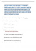 WESTCOAST EMT BLOCK 2 EXAM ALL VERSIONS 2025 &vert; LATEST AND ACCURATE REAL EXAM QUESTIONS WITH DETAILED ANSWERS &vert; VERIFIED FOR GUARANTEED PASS &vert; LATEST UPDATE