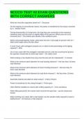 NCCCO TEST &num;2 EXAM QUESTIONS WITH CORRECT ANSWERS