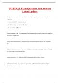 INP BUNDLED EXAMS WITH COMPLETE SOLUTIONS