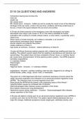 D115 OA QUESTIONS AND ANSWERS