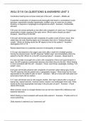 WGU D115 OA QUESTIONS & ANSWERS UNIT 3