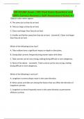 SDI SCUBA Exam &vert; SDI Final Exam Questions and 100&percnt; Correct Answers &vert; Self-Assessment Rated A&plus;