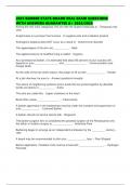 2025 BARBER STATE BOARD REAL EXAM QUESTIONS WITH ANSWERS GUARANTEE A&plus; 2025&sol;2026