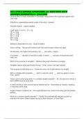 2025 CPAER GENERAL KNOWLEDGE ALL QUESTIONS WITH ANSWERS GUARANTEE A&plus; 2025&sol;2026