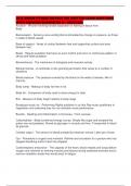 HOSA clinical nursing Exams With Answers   Exam &lpar;elaborations&rpar; PC 707 Module 6 Exams Questions With Answer