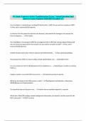 US Army Explosive Safety Familiarization Exam &vert; Actual Questions and Answers Latest Updated 2024&sol;2025 &lpar;Graded A&plus;&rpar;
