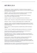 AIC 301 4&comma; 5&comma; 6 Exam Questions With 100&percnt; Verified Answers