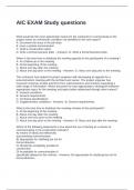 AIC EXAM Study Questions and Correct Answers