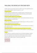 NHA EKG TECHNICIAN TEST REVIEW