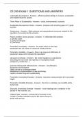 CE 250-EXAM 1 QUESTIONS AND ANSWERS