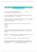 WRT Certification Exam &lpar;2024&sol;2025&rpar; &vert; Actual Questions and Answers Latest Updated 2024&sol;2025 &lpar;Graded A&plus;&rpar;