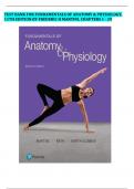 TEST BANK FOR FUNDAMENTALS OF ANATOMY & PHYSIOLOGY, 11TH EDITION BY FREDERIC H MARTINI, CHAPTERS 1 - 29