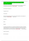 ENPC 6th Edition Exam Questions With Correct Answers
