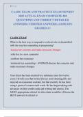CAADC EXAM AND PRACTICE EXAM NEWEST  2025 ACTUAL EXAM COMPLETE 400  QUESTIONS AND CORRECT DETAILED  ANSWERS &lpar;VERIFIED ANSWERS&rpar; &vert;ALREADY  GRADED A&plus;