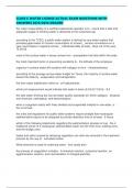 CLASS C WATER LICENSE ACTUAL EXAM QUESTIONS WITH ANSWERS 2025&sol;2026 GRADED