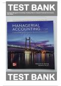 Solutions Manual For Managerial Accounting&colon; Creating Value in a Dynamic Business Environment&comma; 13th Edition by Ronald W&period; Hilton&comma; David E&period; Platt&comma; All Chapters 1 - 17&comma; Complete Newest Version