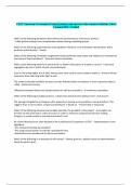 CLEP American Government Exam Questions and answers with complete solutions Latest Updated 2025 &vert; Verified