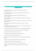 CLEP American Government Exam Questions and answers with complete solutions Latest Updated 2025 &vert; Verified