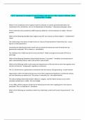 CLEP American Government Exam Questions and answers with complete solutions Latest Updated 2025 &vert; Verified