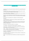 CLEP American Government Exam Questions and answers with complete solutions Latest Updated 2025 &vert; Verified