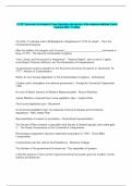 CLEP American Government Exam Questions and answers with complete solutions Latest Updated 2025 &vert; Verified