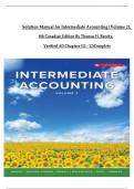 Solution Manual for Intermediate Accounting &lpar;Volume 2&rpar;&comma; 8th Canadian Edition By Thomas H&period; Beechy&comma; Joan E&period; Conrod&comma; Verified Chapters 12 - 22&comma; Complete Newest Version &lpar; Original Verified&comma; A&plus; Grade&rpar; 
