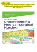 Test Bank for Davis Advantage for Understanding Medical-Surgical Nursing&comma; 7th Edition&comma; by Linda S&period; Williams&comma; Paula D&period; Hopper&period; &vert; 9781719644587 &vert;All Chapters &lpar;1-57&rpar; LATEST