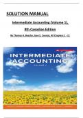 Solution Manual for Intermediate Accounting &lpar;Volume 1&rpar;&comma; 8th Canadian Edition By Thomas H&period; Beechy&comma; Joan E&period; Conrod&comma; All Chapters 1 - 11&comma; Complete Newest Version