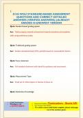 D184 WGU STANDARD-BASED ASSESSMENT QUESTIONS AND CORRECT DETAILED  ANSWERS &lpar;VERIFIED ANSWERS&rpar; &vert;&vert;ALREADY  GRADED A&plus;&vert;&vert;NEWEST VERSION