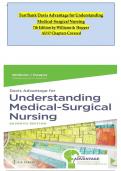  TEST BANK Davis Advantage for Understanding Medical-Surgical Nursing 7th Edition  By Williams & Hopper All 57 Chapters Covered&comma; Verified Latest Edition ISBN&colon;9781719644594