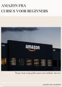 Amazon FBA voor beginners