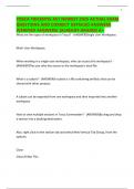 TOSCA TRICENTIS AS1 NEWEST 2025 ACTUAL EXAM QUESTIONS AND CORRECT DETAILED ANSWERS &lpar;VERIFIED ANSWERS&rpar; &vert;ALREADY GRADED A&plus;
