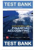 Test Bank Fundamentals of Financial Accounting&comma; 8th Edition by Fred Phillips Answers Included