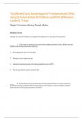 Test Bank Davis Advantage for Fundamentals Of Nursing &lpar;2 Volume Set&rpar; 4th Edition Judith M&period; Wilkinson&comma; Leslie S&period; Treas&vert;Davis Advantage for Fundamentals Of Nursing