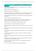 HLSA300 ACTUAL EXAM QUESTIONS WITH ANSWERS 2025&sol;2026 GRADED A&plus;