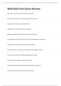 NUR 654 Final Exam Review 2025