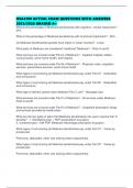 HSA4109 ACTUAL EXAM QUESTIONS WITH ANSWERS 2025&sol;2026 GRADED A&plus;