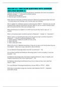 HSA4109 ALL CORE EXAM QUESTIONS WITH ANSWERS 2025&sol;2026 GRADED A&plus;