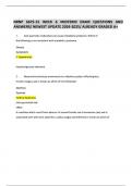 NRNP 6675-15 WEEK 6 MIDTERM EXAM QUESTIONS AND ANSWERS&sol; NEWEST UPDATE 2024-2025&sol; ALREADY GRADED A&plus;