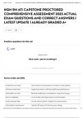 NGN RN ATI CAPSTONE PROCTORED COMPREHENSIVE ASSESSMENT 2025 ACTUAL EXAM QUESTIONS AND CORRECT ANSWERS &vert; LATEST UPDATE &vert; ALREADY GRADED A&plus;