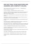 EDF 6437 FINAL EXAM QUESTIONS AND ANSWERS 100&percnt; COMPLETY SOLVED&period;