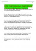 WEBCE COMMERCIAL LINES 101 EXAM NEWEST 2025 ACTUAL EXAM QUESTIONS AND CORRECT ANSWERS &lpar;VERIFIED ANSWERS&rpar; &vert;ALREADY GRADED A&plus;
