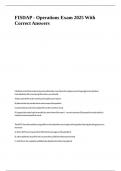 FISDAP - Operations Exam 2025 With Correct Answers&period;