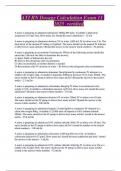ATI RN Dosage Calculation Exam 11  2025 veridied