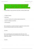 AHIP FRAUD WASTE AND ABUSE EXAM NEWEST 2025 ACTUAL EXAM QUESTIONS AND CORRECT ANSWERS &lpar;VERIFIED ANSWERS&rpar; &vert;ALREADY GRADED A&plus;