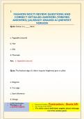 FASHION NOCTI REVIEW QUESTIONS AND  CORRECT DETAILED ANSWERS &lpar;VERIFIED  ANSWERS&rpar; &vert;&vert;ALREADY GRADED A&plus;&vert;&vert;NEWEST  VERSION
