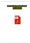 CWEA Collections System Maintenance&comma; Grade 1&comma; 2&comma; 3&comma; 4&comma; Exam Questions and Answers &lpar;2024 &sol; 2025&rpar; &lpar;Verified Answers&rpar;