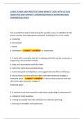 CAADC EXAM AND PRACTICE EXAM NEWEST 2025 WITH ACTUAL QUESTION AND CORRECT ANSWERS&lpar;DETAILED ANSWERS&rpar;100&percnt; GUARANTEED PASS&excl;