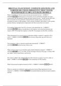 HRB FINAL EXAM NEWEST- COMPLETE QUESTIONS AND  VERIFIED SOLUTIONS &lpar;FREQUENTLY MOST TESTED  QUESTIONS&rpar;&vert;GET IT 100&percnt; ACCURATE GRADED A&plus; 