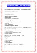 ALL DRII CBCP PACKAGED EXAMS &excl;&excl;&excl;&excl;